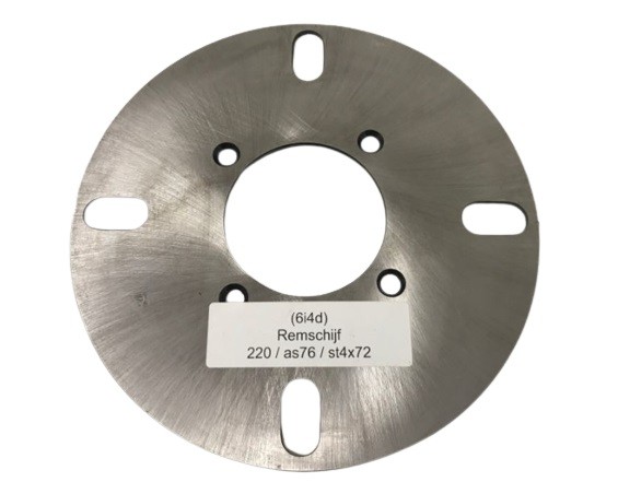 (6i4d) Remschijf 220mm