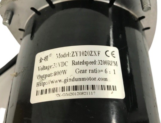 (27F2a) Elektro motor 36V / 800 watt