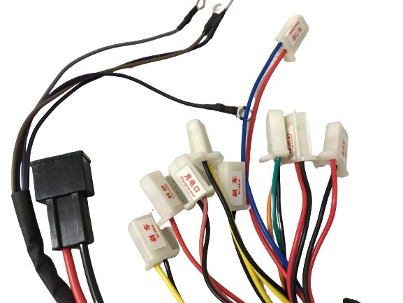 (7H5b) Controller 36V / 800watt 10 stekkers 6 kabels (9070035)