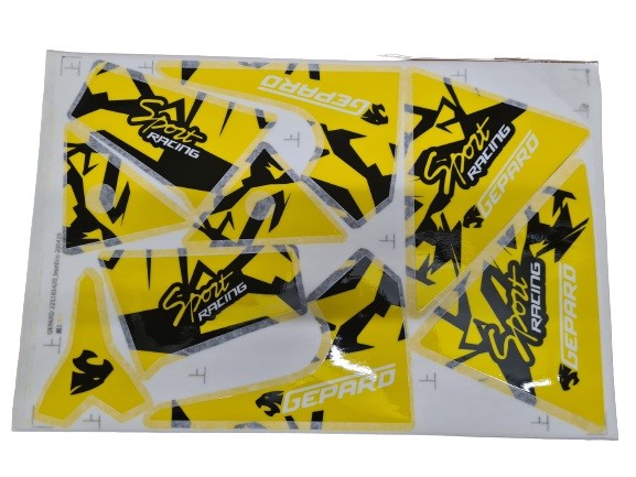 (36B2a) complete stickerset Iron 800W