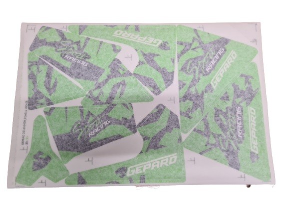 (36B2a) complete stickerset Iron 800W