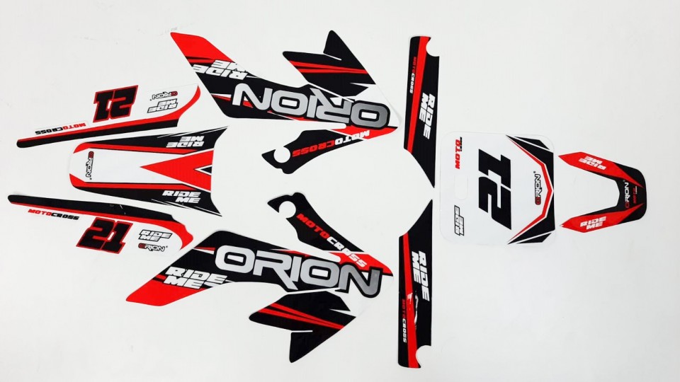 (36C2a) complete stickerset Orion 21 (12 inch)