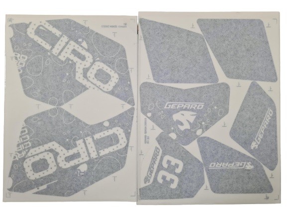 (36B6a) complete stickerset Ciro