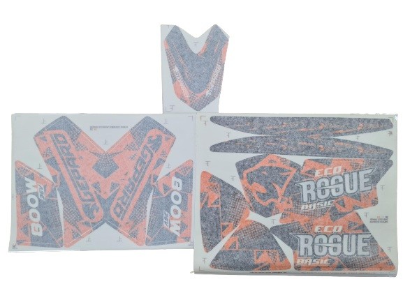(36B7a) complete stickerset Rogue 800W