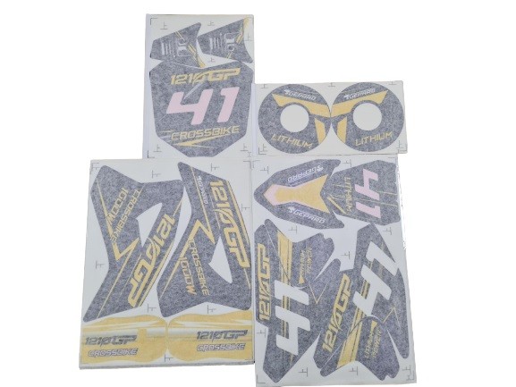 (36B6b) complete stickerset Tiger 1000W