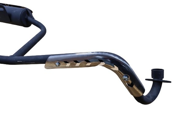 (24Z3c) Uitlaat dubbele demper atv/quad