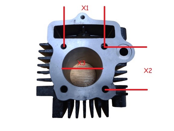 (9E6b) Cilinder Orion 90cc zuigergat 47mm