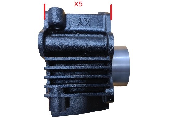 (9E6b) Cilinder Orion 90cc zuigergat 47mm