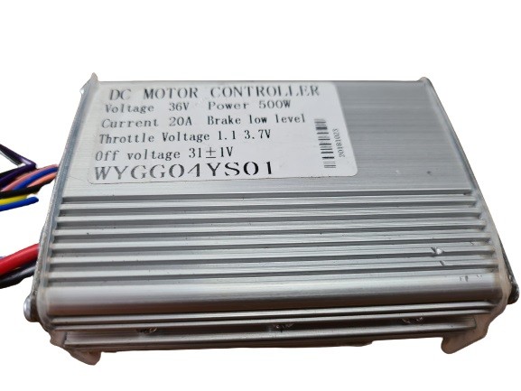 (7G4e) Controller 36V / 500 watt 10 stekker