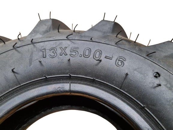 (212A1b) Buitenband 6 inch (13x5.00-6) Kruiwagen