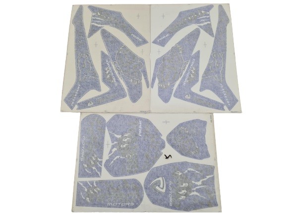 (36B1a) complete stickerset Serval