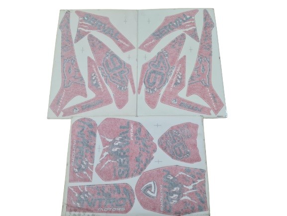 (36B1a) complete stickerset Serval