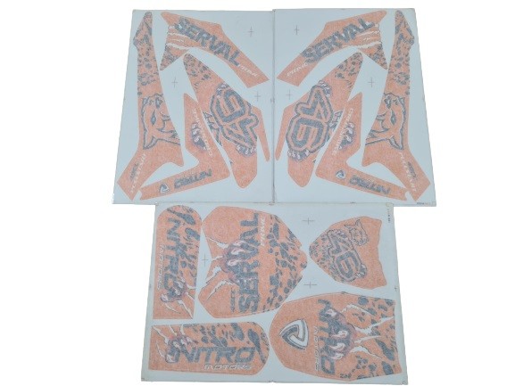 (36B1a) complete stickerset Serval