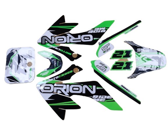 (36C4a) complete stickerset Orion 21 (10 inch)