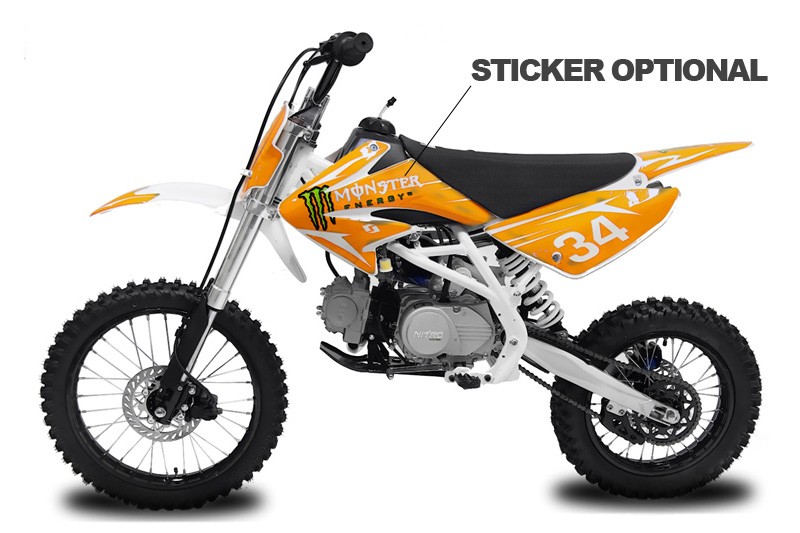 125cc midi Kinder Dirtbike Thunder 17/14