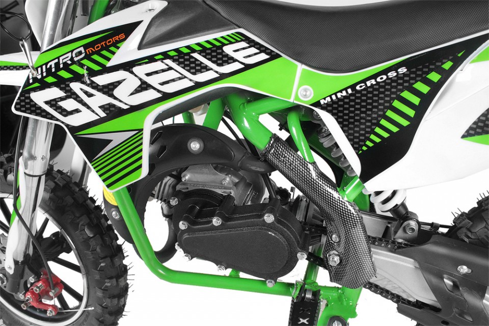 Mini crosser 49cc Gazelle CR DLX 10 green