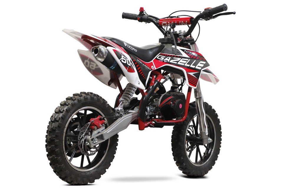 Mini crosser 49cc Gazelle CR DLX 10 red