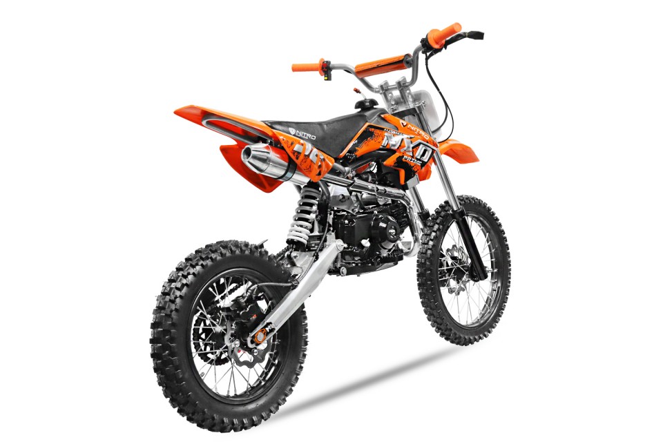 Dirtbike125cc NXD Sport automaat 17/14 Orange