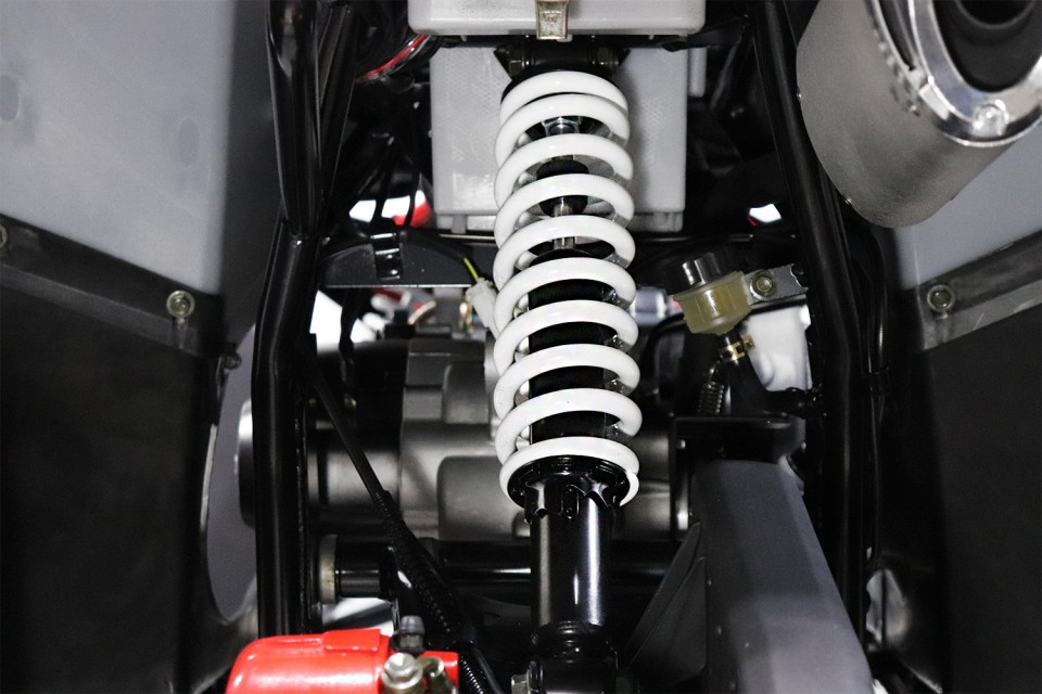 Kinderquad 180cc Rugby CVT RS Platinum Red