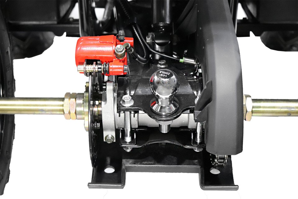 Kinderquad 180cc Rugby CVT RS Platinum Red