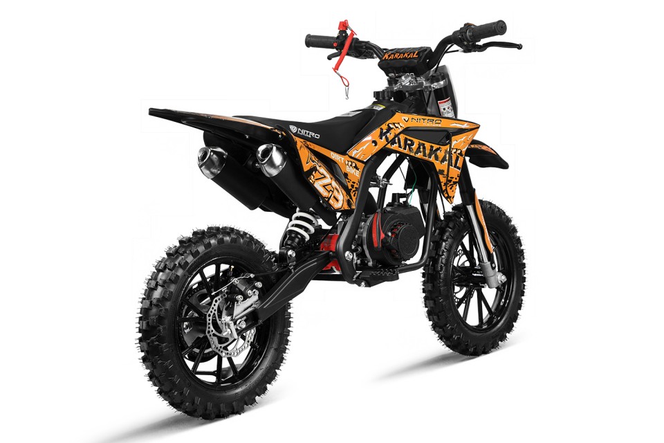Mini crosser 49cc Karakal 10/10 Orange