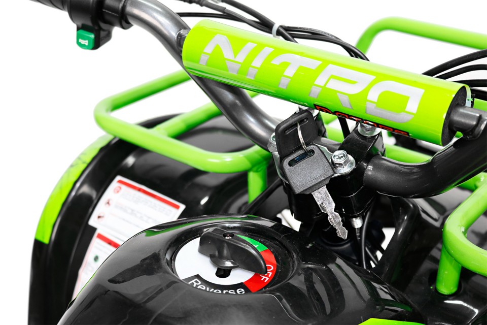 Eco Kinderquad 800w Torino DLX 6 inch Orange