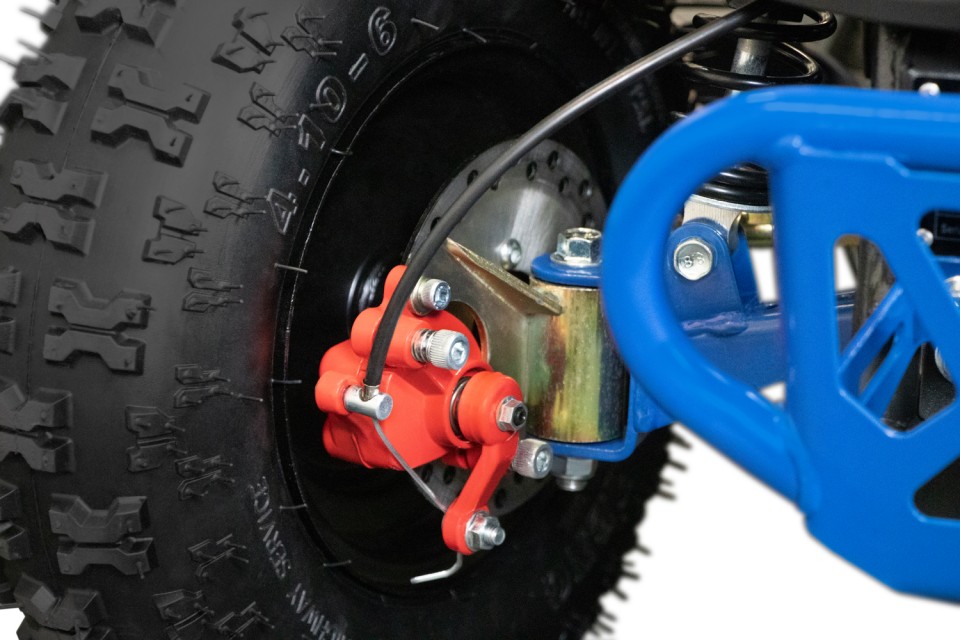 Eco Kinderquad 800w Python Sport 6 inch Blue