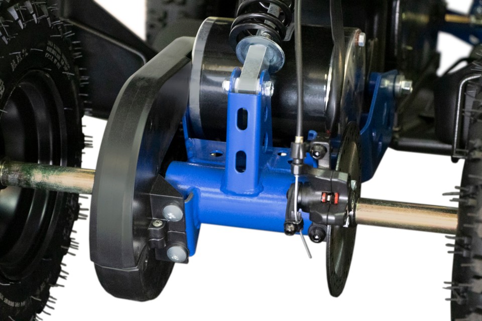 Eco Kinderquad 800w Python Sport 6 inch Red