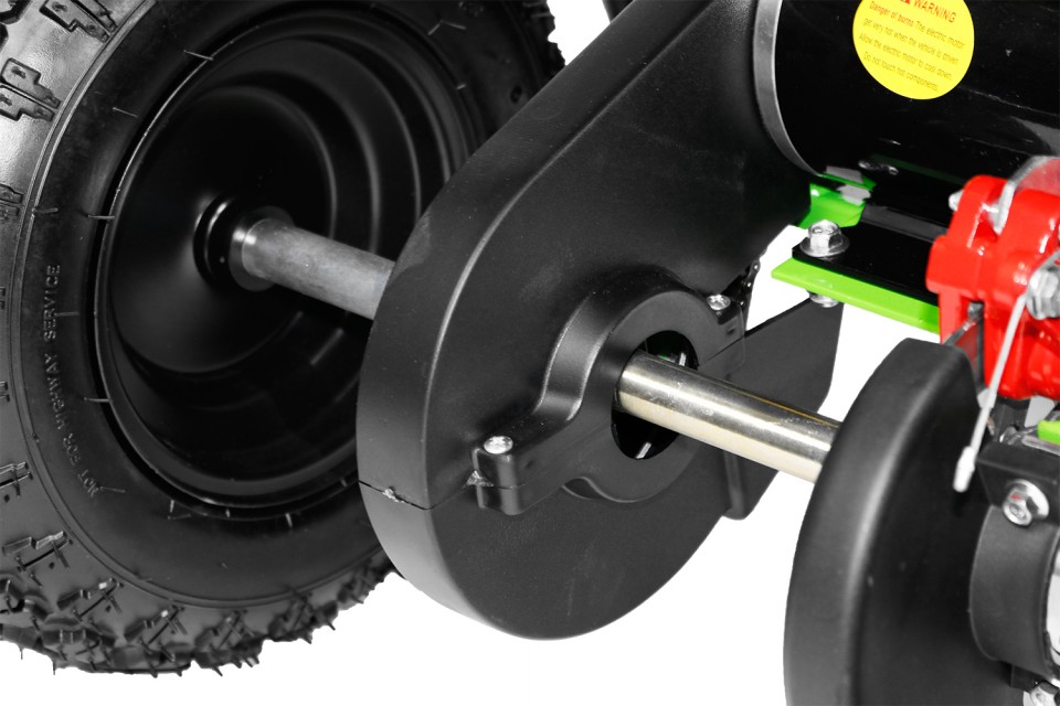 Eco Kinderquad 800w Torino DLX 6 inch Orange