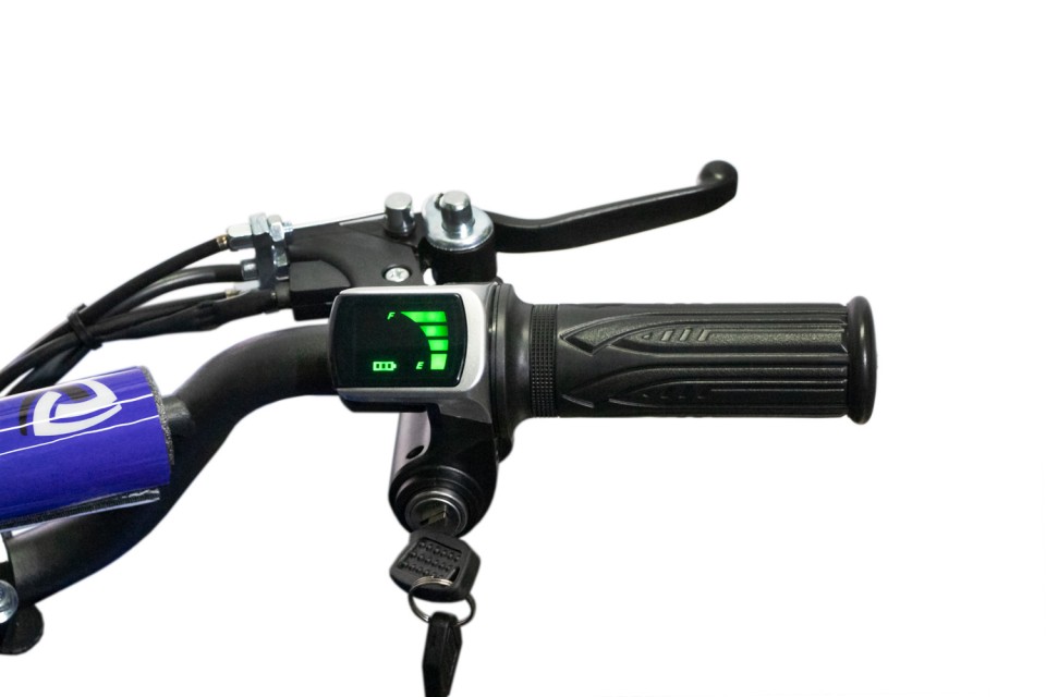 Eco Kinderquad 1000w Avenger Sport 6 inch Blue