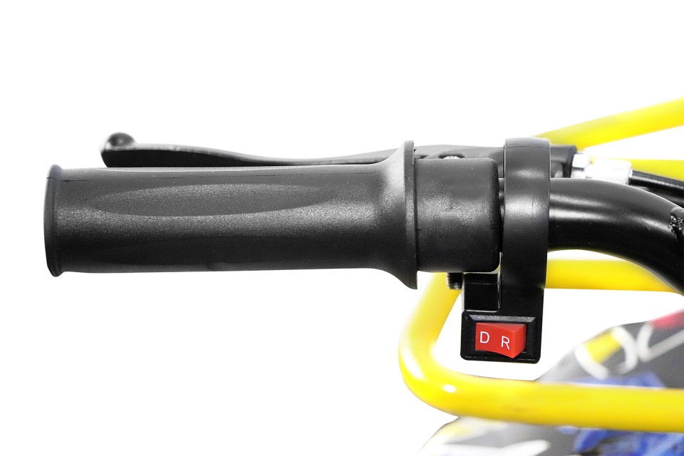 Eco Kinderquad 1000w Torino SPS Deluxe 6 inch Camo Yellow