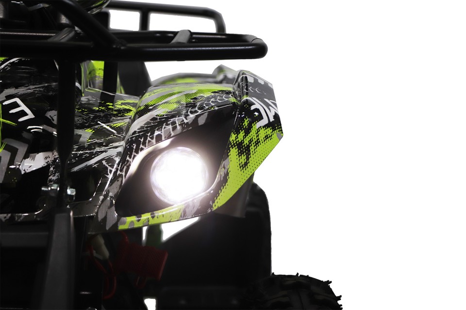 Eco Kinderquad 800W Torino Runner 6 inch Graffiti
