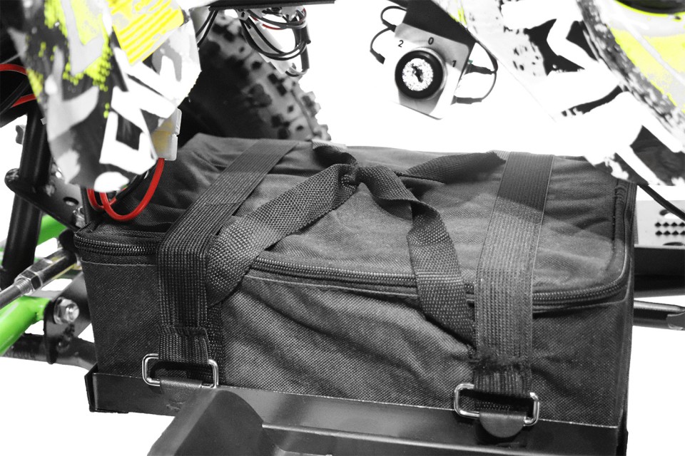 Eco Kinderquad 1000W Torino Deluxe 6 inch Grafity Yellow