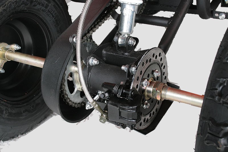 Kinderquad 125cc Warrior S8-A Sport Black