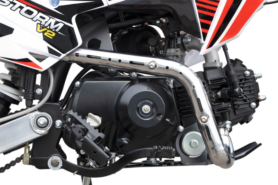 Dirtbike 125cc Storm PRO automaat 14/12 Orange