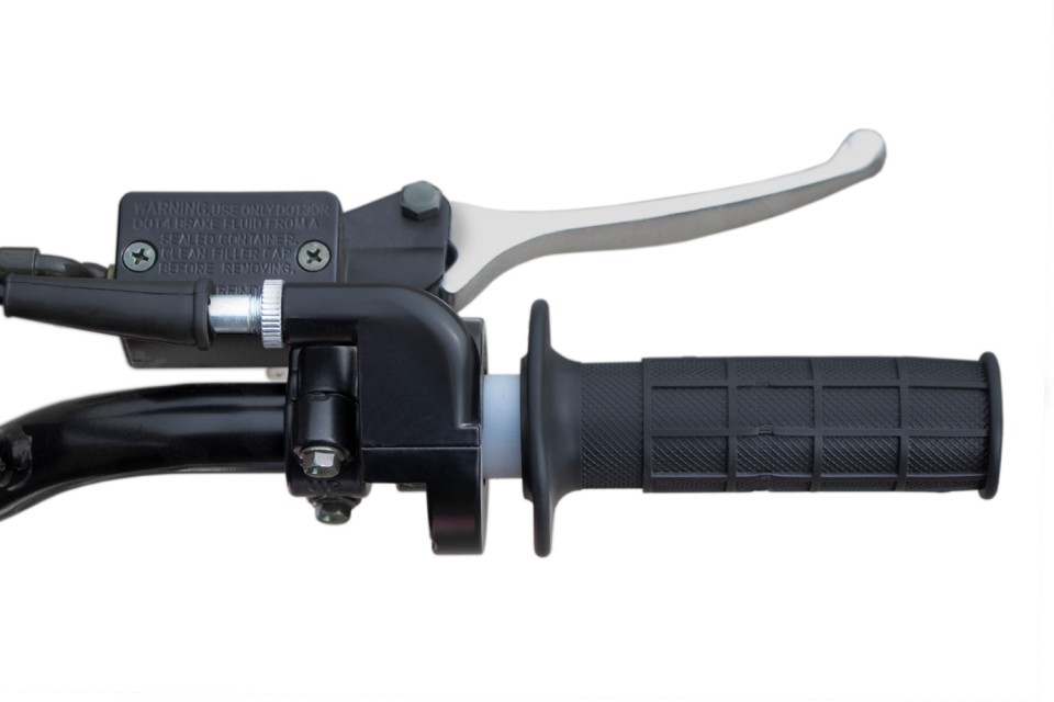 Dirtbike 125cc Storm PRO automaat 14/12 Orange