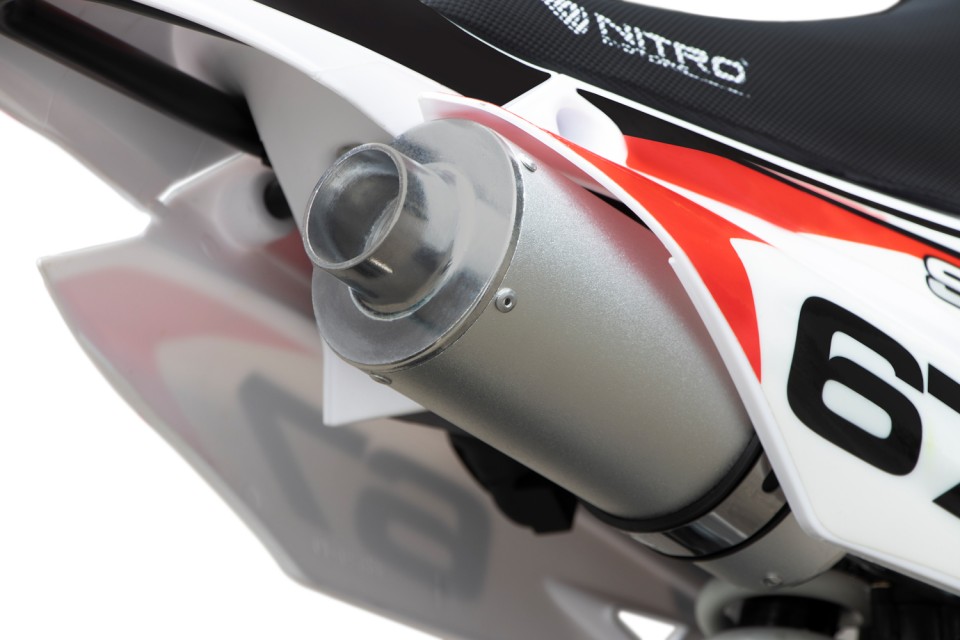 Dirtbike 125cc Storm PRO automaat 14/12 Orange