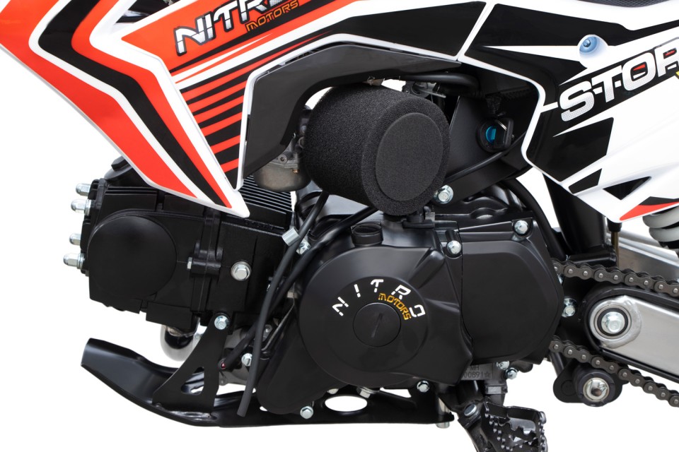 Dirtbike 125cc Storm PRO automaat 14/12 Orange