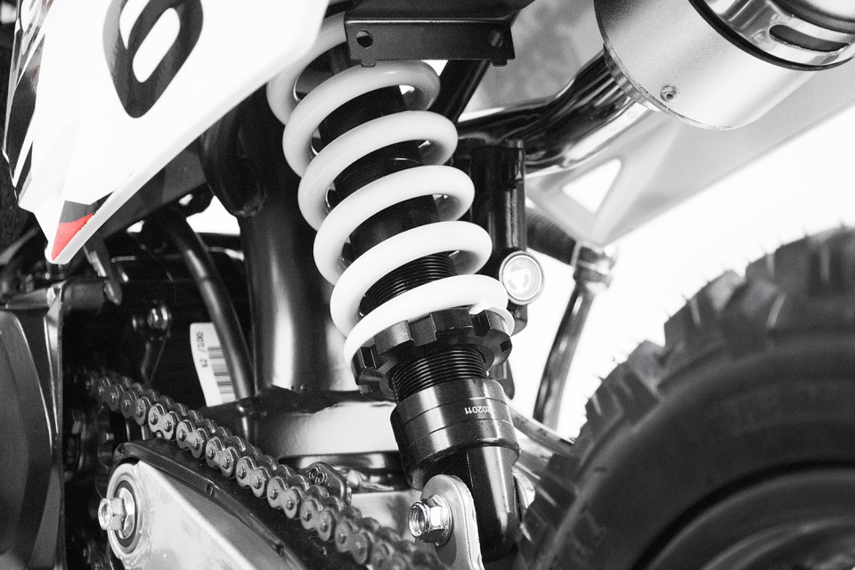 Dirtbike 125cc Storm semi-automaat V2 14/12 Orange
