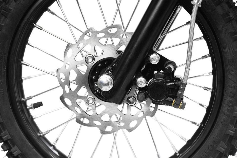 Dirtbike 125cc Storm semi-automaat V2 14/12 Red