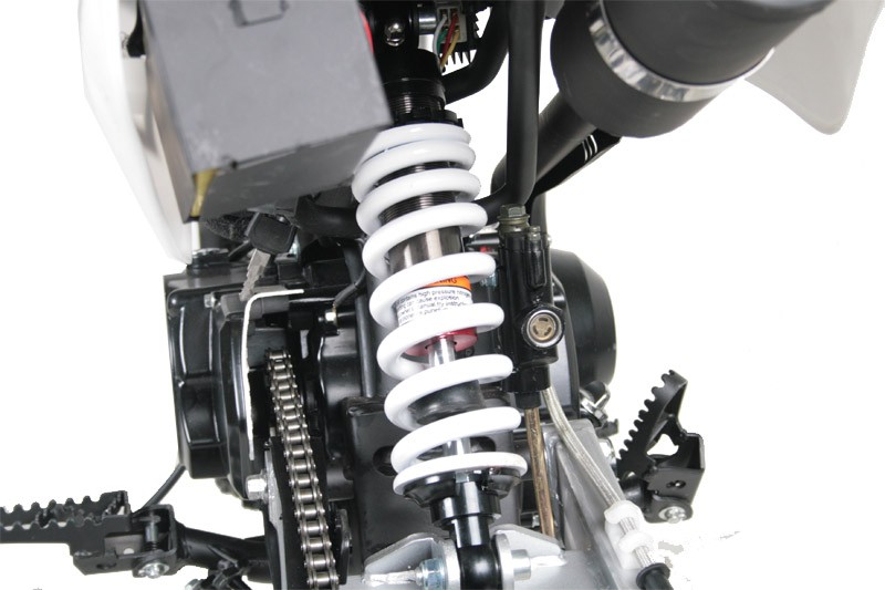 Dirtbike 110cc automaat Storm V2 12/10 blue