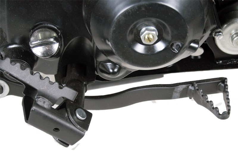 Dirtbike 110cc automaat Storm V2 12/10 red