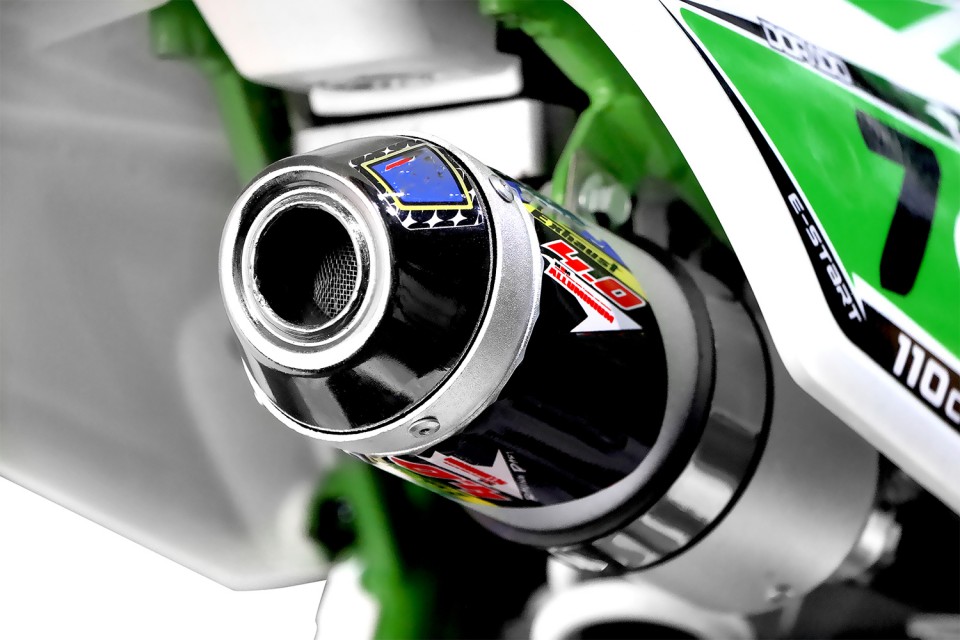 Dirtbike 110cc Automaat CRX Pro 10/10 orange