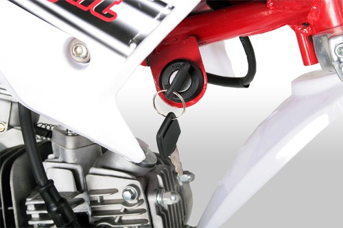 Dirtbike 125cc Sky DLX Pro 17/14 Red