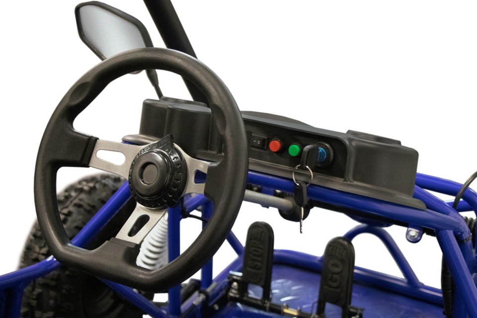 Buggy 50cc Offroad Automaat 6'' Kinderbuggy Blue