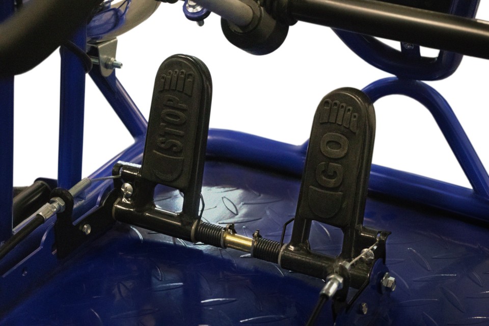 Buggy 50cc Offroad Automaat 6'' Kinderbuggy Blue