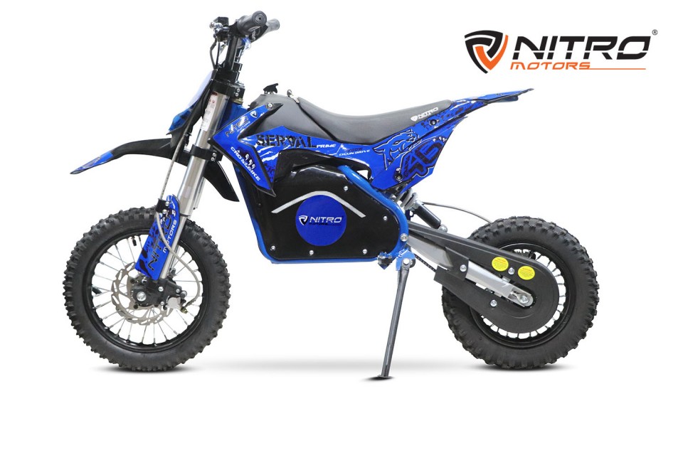 Eco Dirtbike 1200W Serval PRM 12 Blue