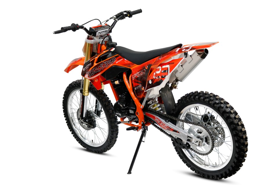 Dirtbike 250cc Tornado 21/18 Red