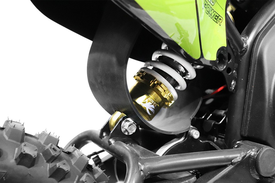 Eco Dirtbike 1000W Tiger DLX 12 Green lood accu