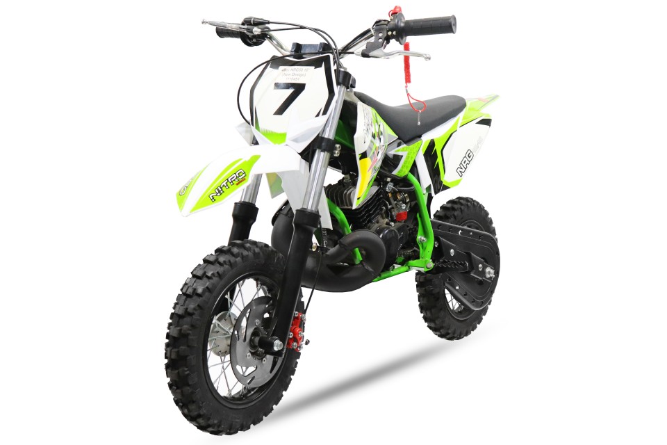Dirtbike 50cc NRG50 10/10 Green